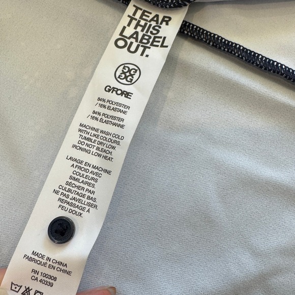 G/FORE Boro Print Tech Pique Sleeveless Golf Dress Size 0 Ladies Athleisure NEW - Picture 9 of 10